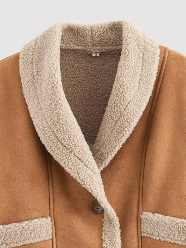 Ancien | Women's Luxury Shearling Jacket with Soft Lining