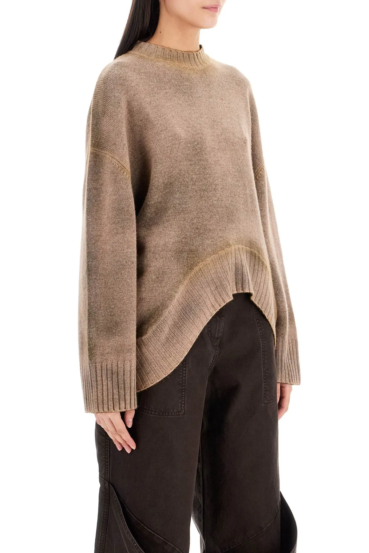 Asymmetric Wool Sweater