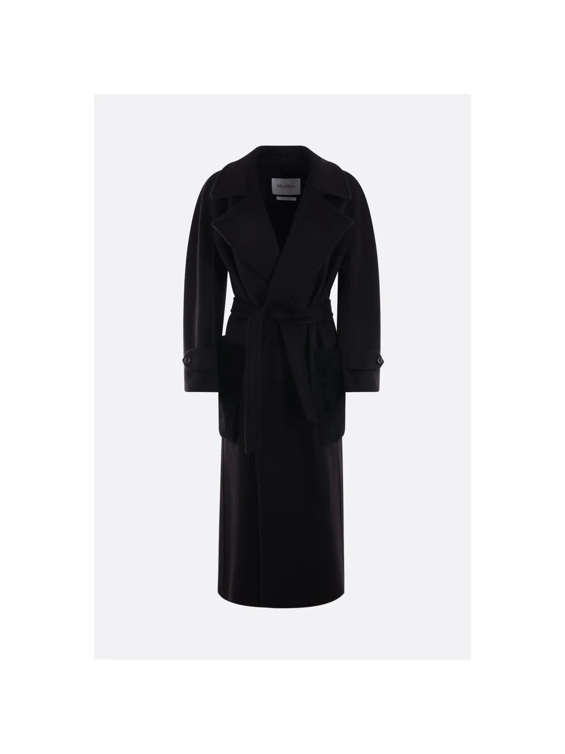 Cashmere Wrap Coat