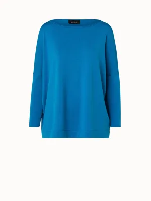 Cotton Cashmere Oversized Knit Pullover