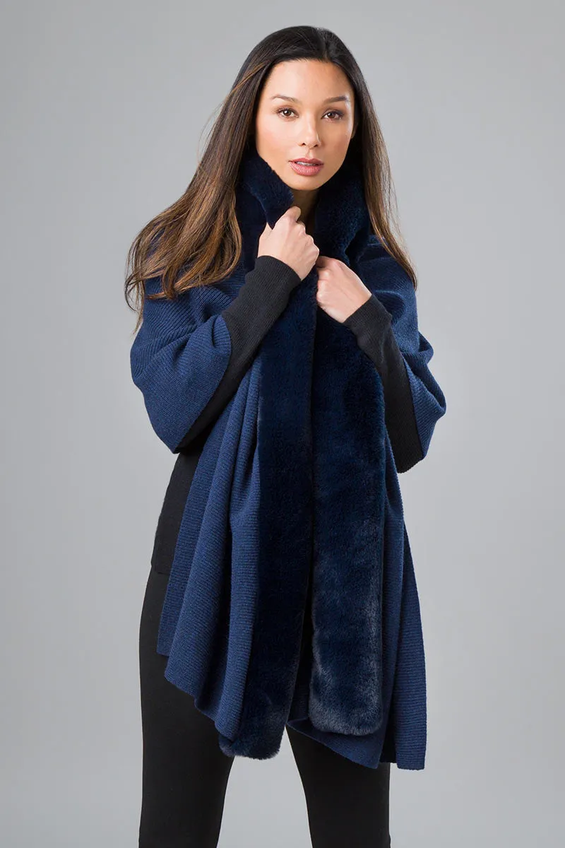 Faux Fur Rib Wrap