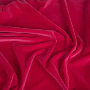 Fuchsia Velvet Fabric 98848