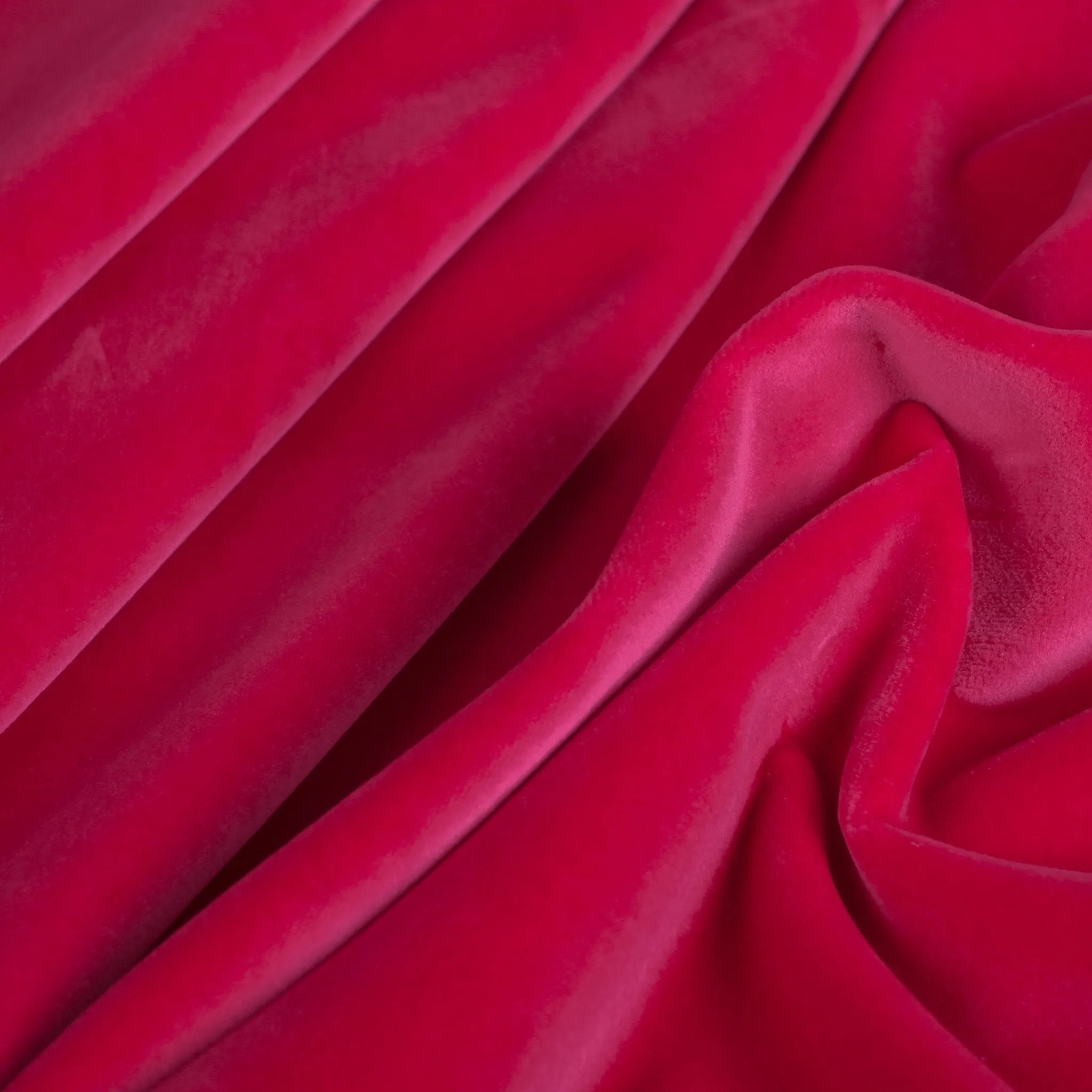 Fuchsia Velvet Fabric 98848