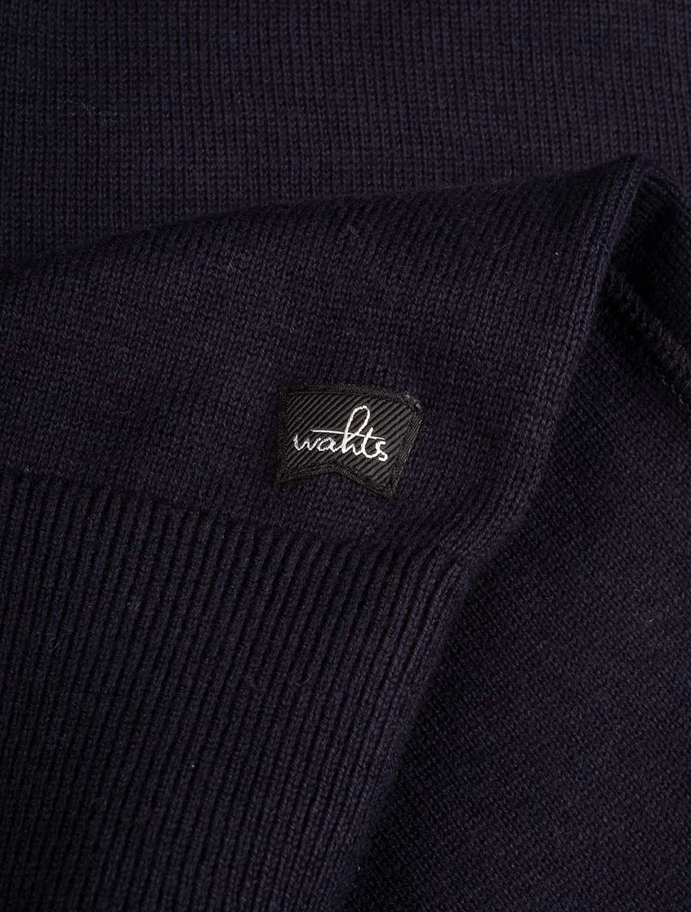 Half Zip Mockneck Pullover Navy Blue