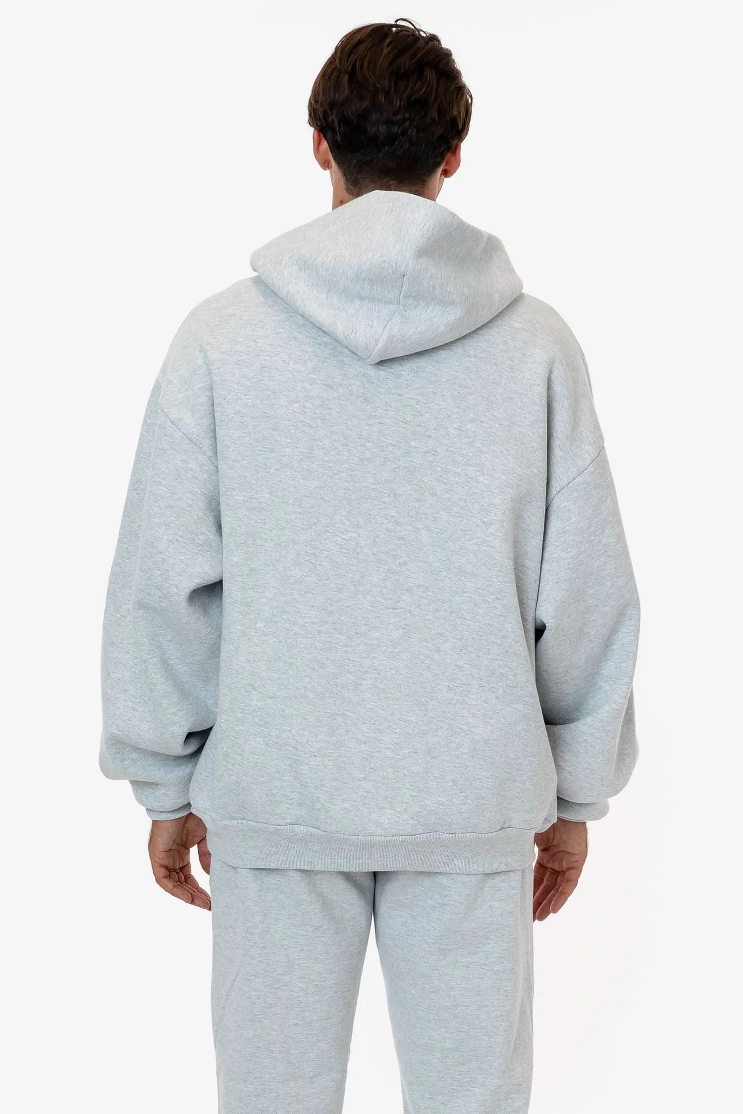 HFX409 - Heavy Fleece Wide Hoodie (Piece Dye)