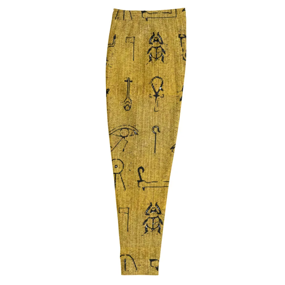 Hieroglyph Yellow Men's Joggers