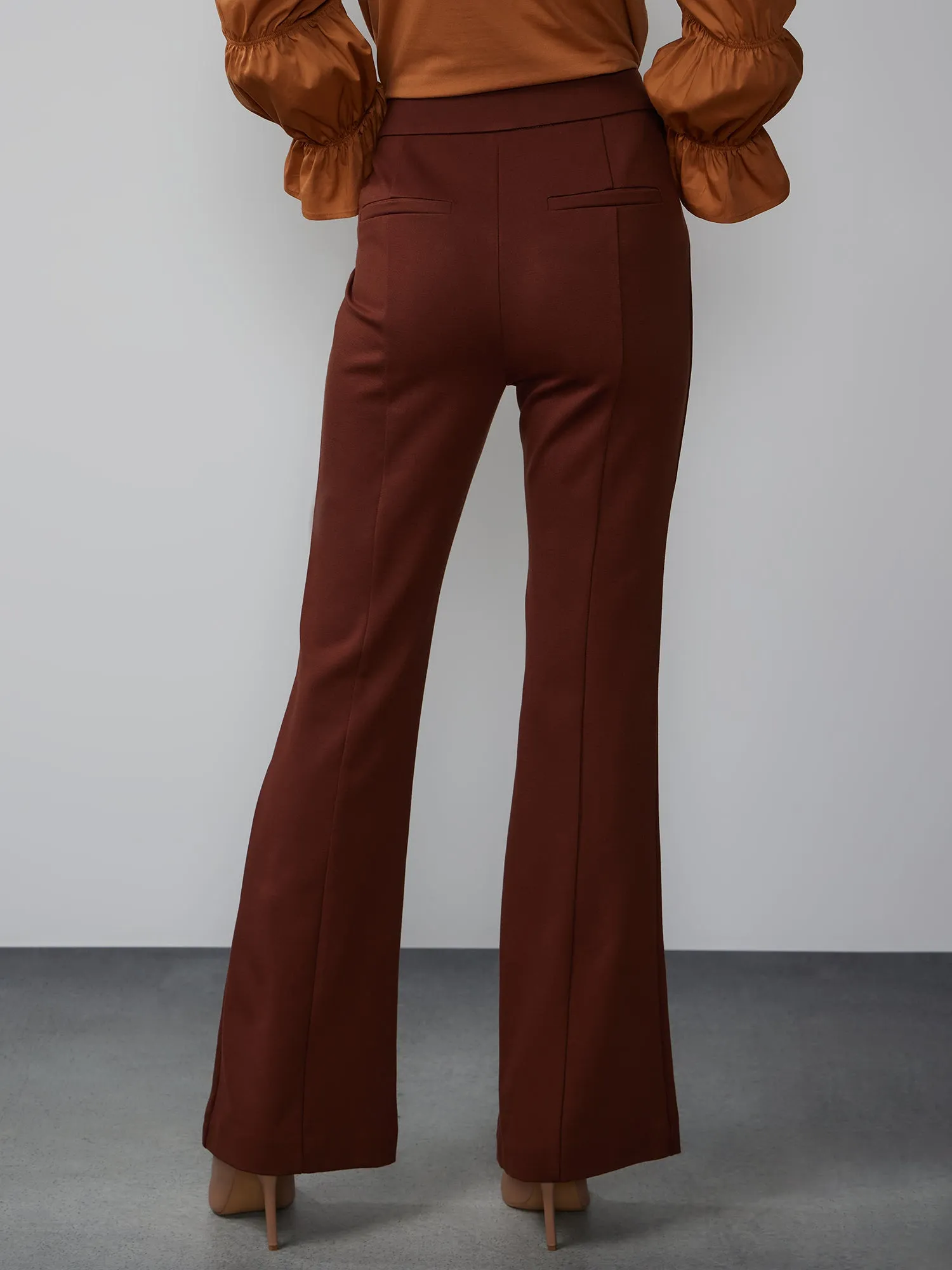 High Rise Bootcut Ponte Pant