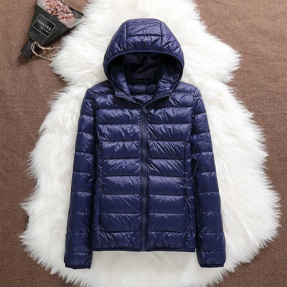 Ivyshape | Cozy Hooded Down Jacket