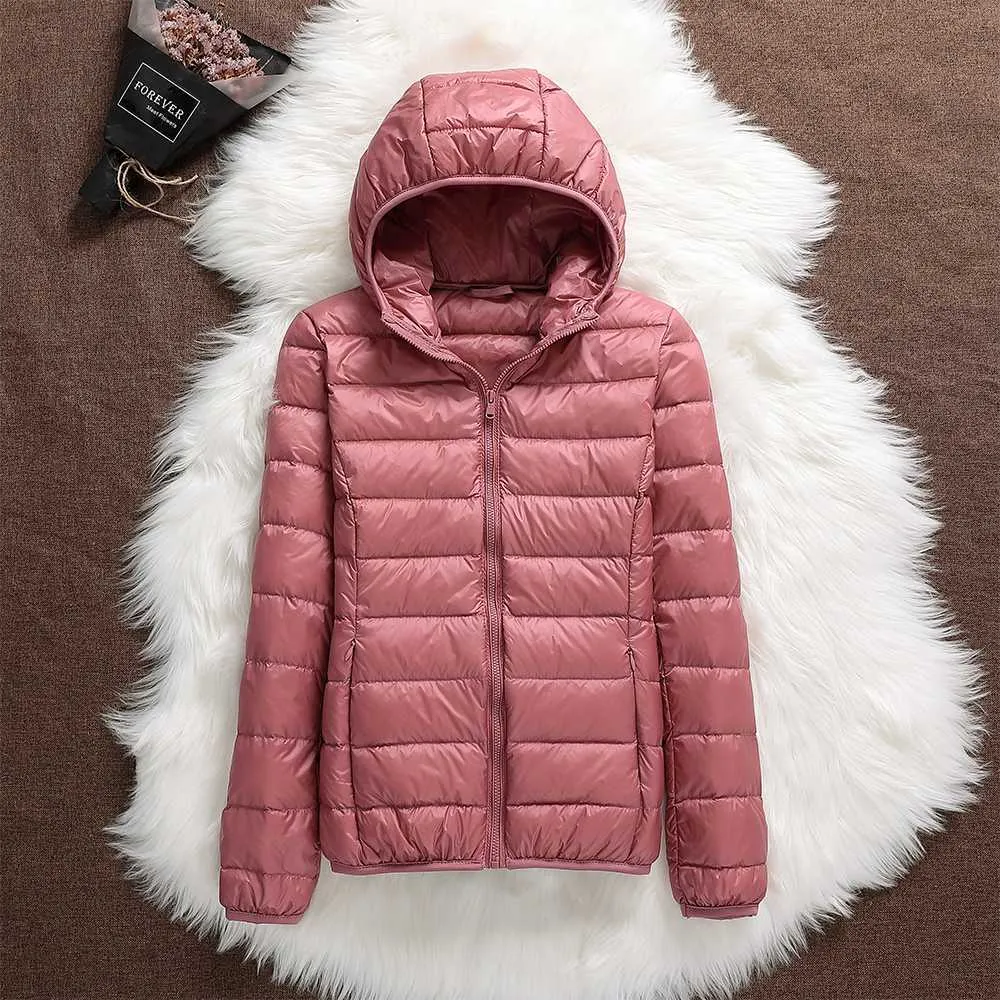 Ivyshape | Cozy Hooded Down Jacket