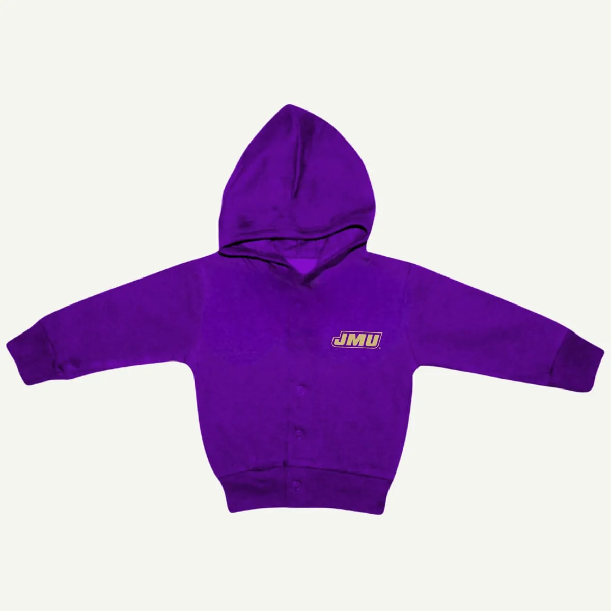 JMU Embroidered Infant/Toddler Hooded Sweatshirt Jacket - 12M and up