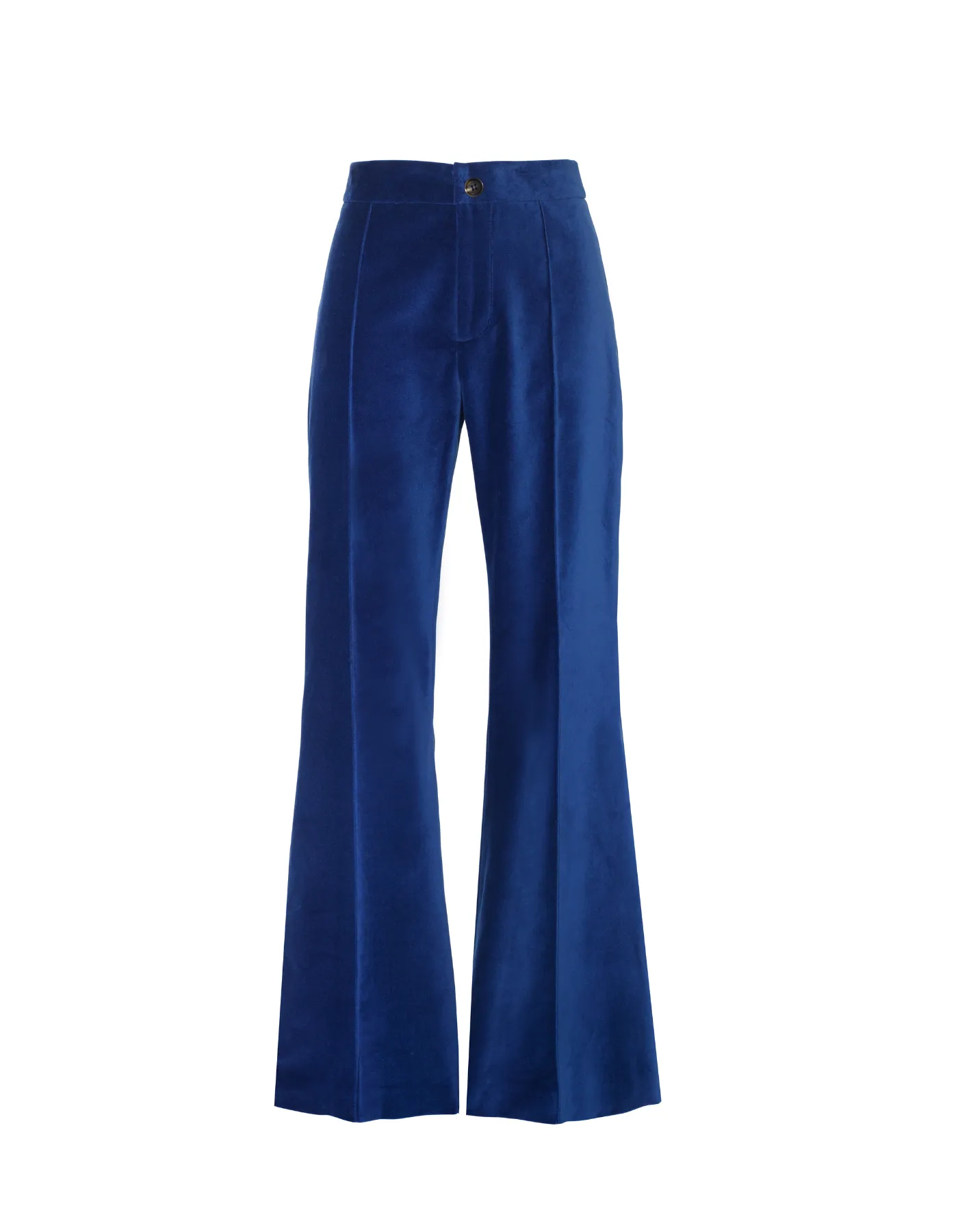 Kelly Midnight Blue Velvet trousers