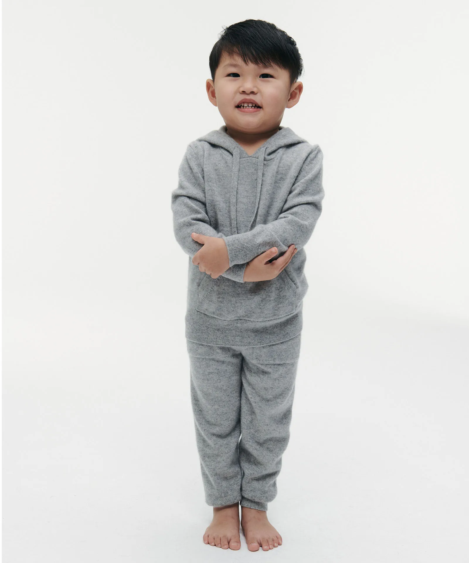 Kid's Signature Cashmere Hoodie Jogger Set