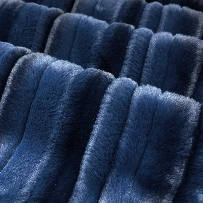 Kidu Cuddle Fuzzy Wave Blanket