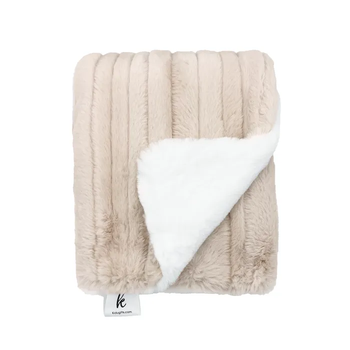 Kidu Cuddle Fuzzy Wave Blanket