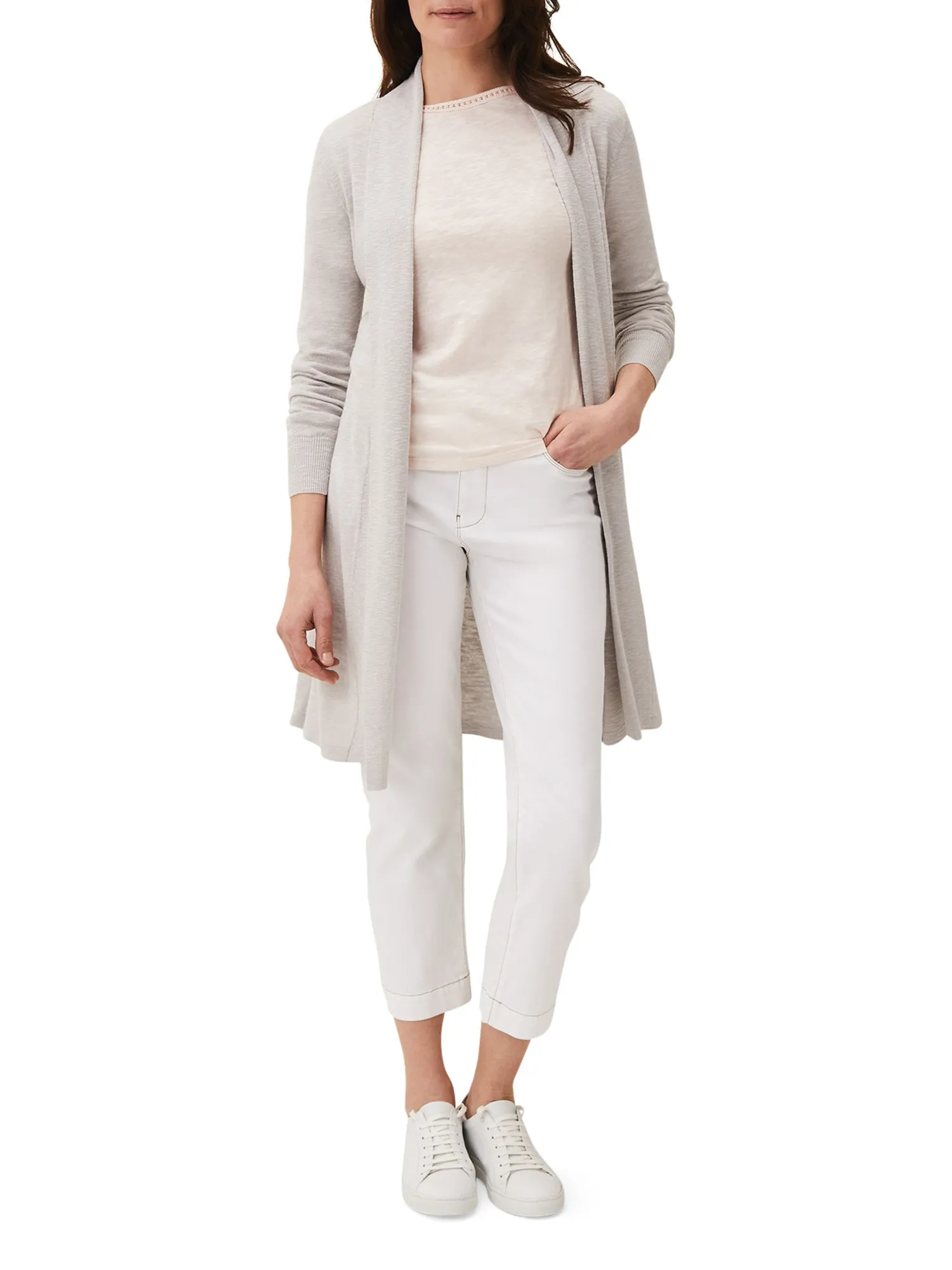 Lili Linen Longline Cardigan