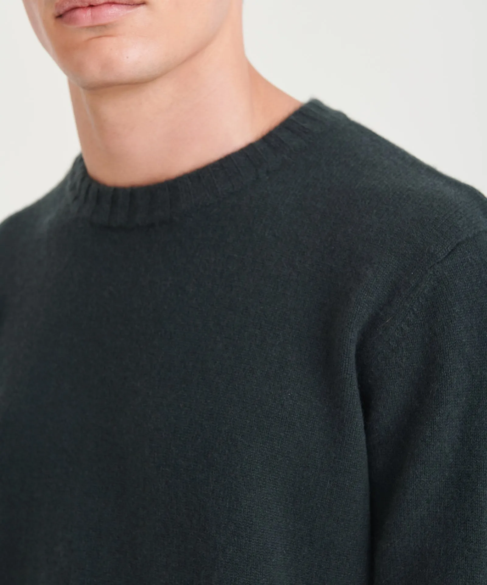 Luxe Cashmere Crewneck Sweater