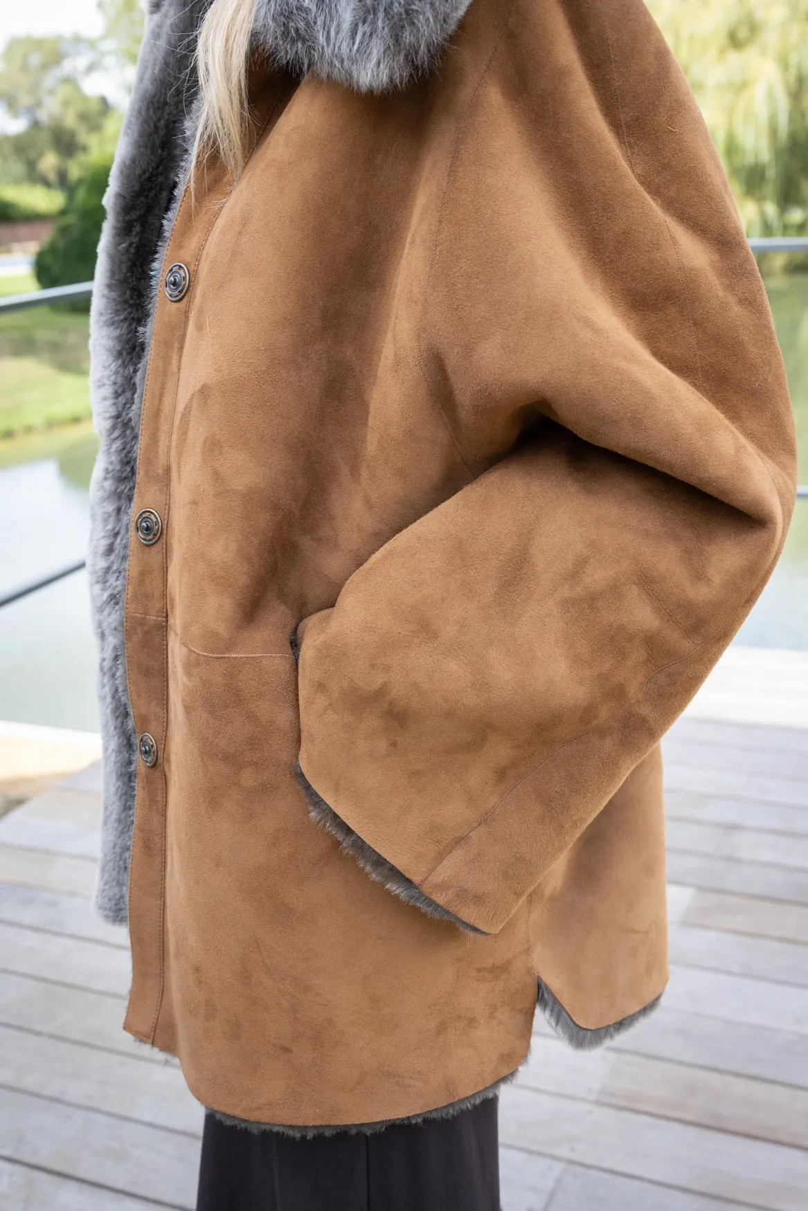 Matteau Shearling Coat