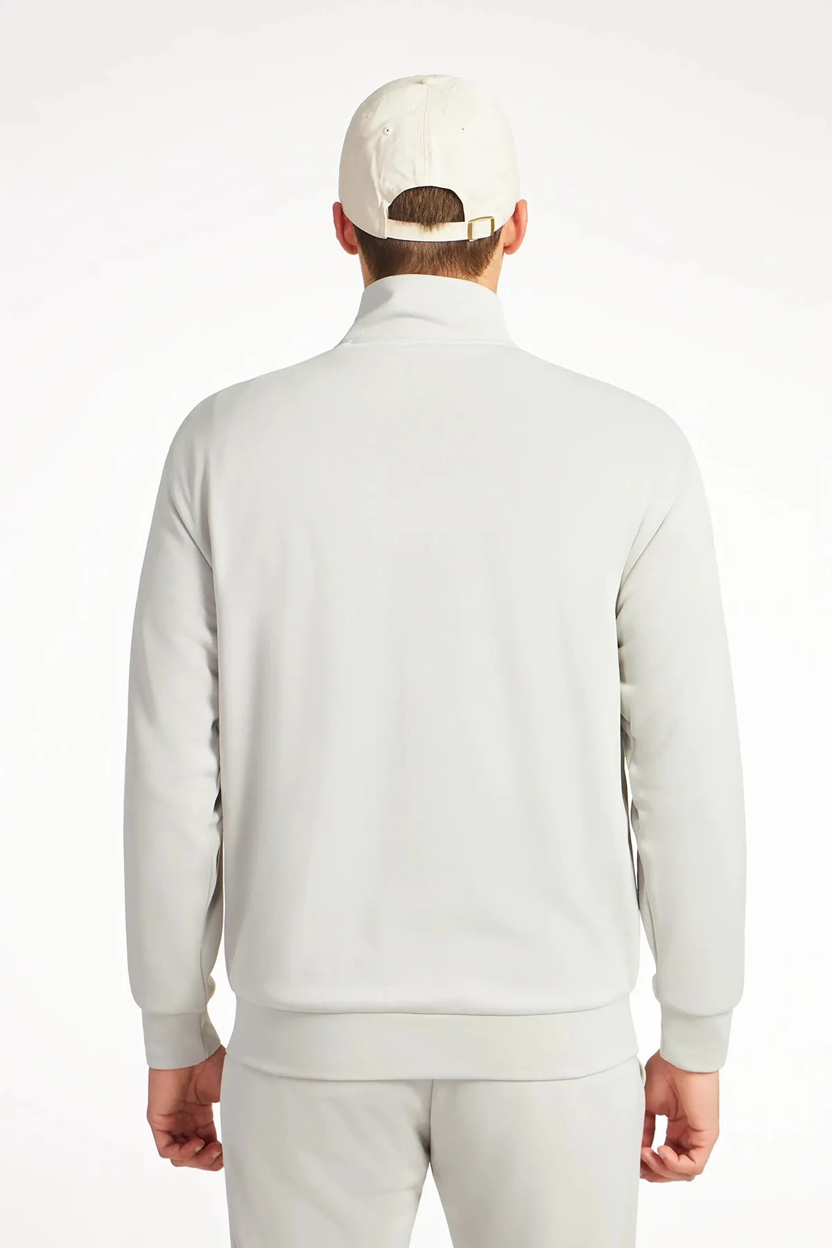 MEN'S NEO-KNIT ZIP-UP MOCK NECK SWEATER