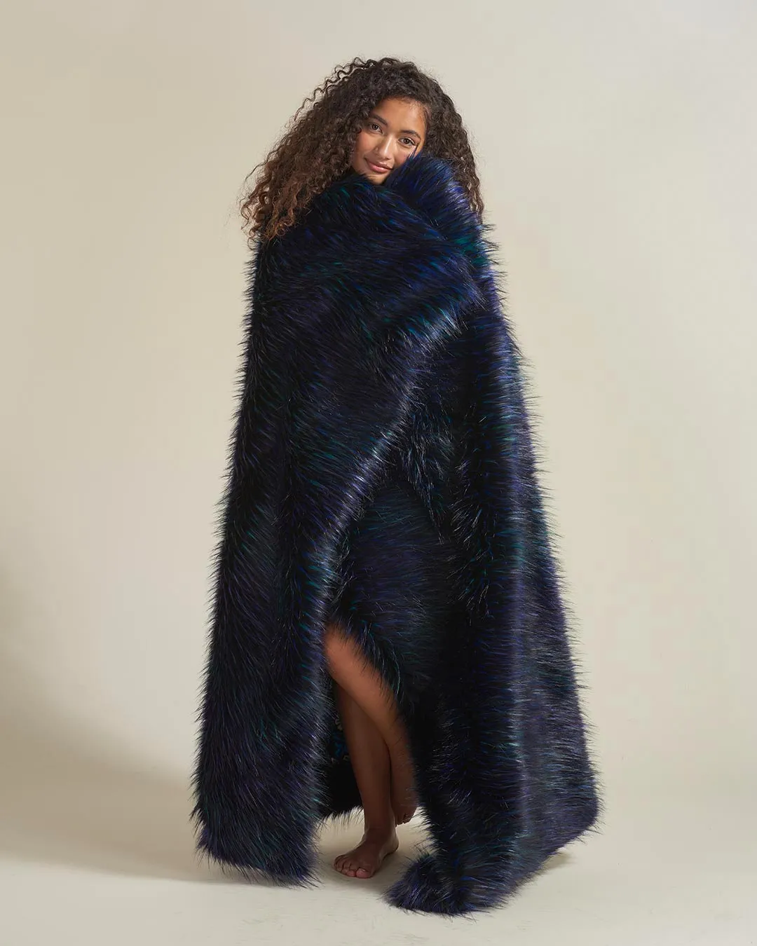 Nicobar Pigeon Collector Edition Faux Fur Throw