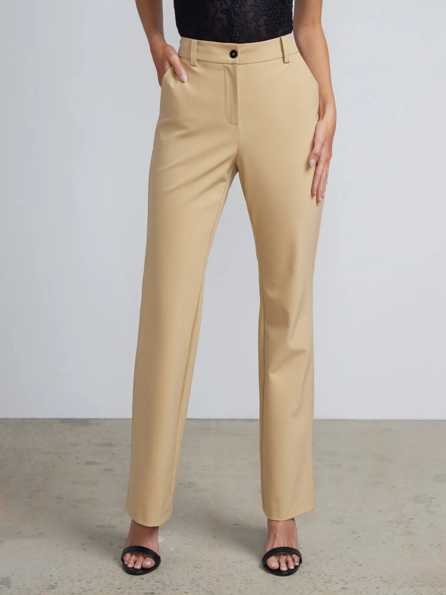 Petite High Rise Bootcut Pant