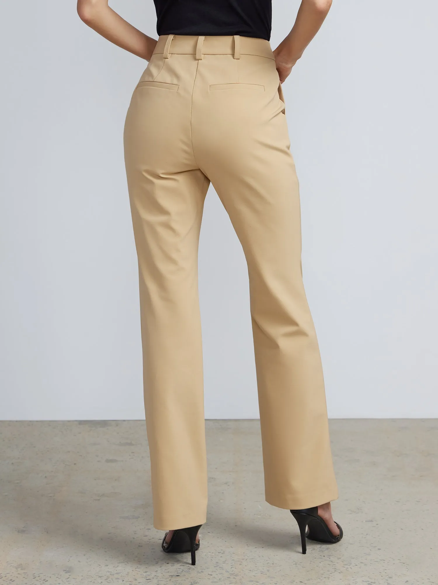 Petite High Rise Bootcut Pant