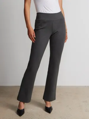 Petite Ponte Bootcut High Rise Pant