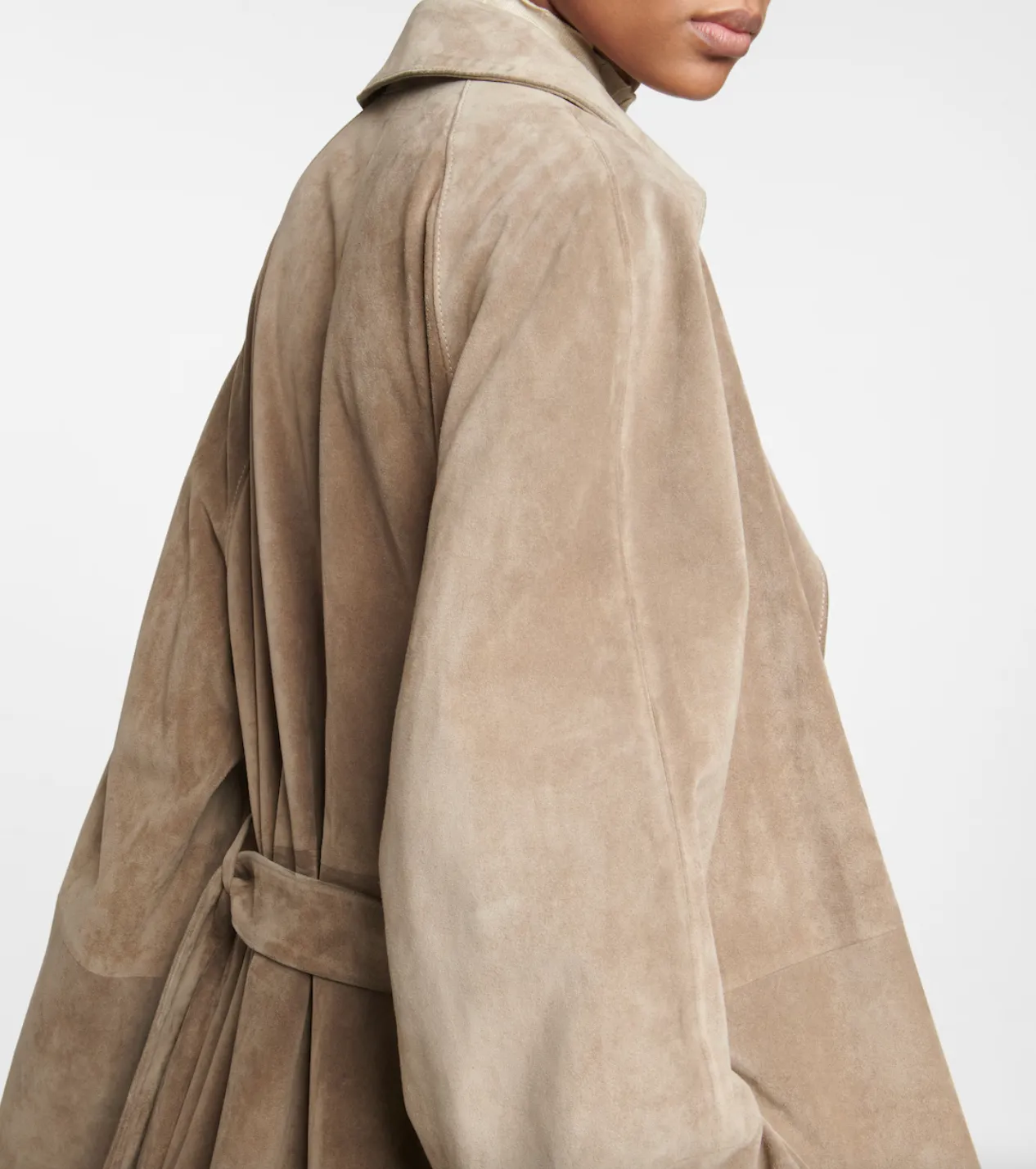 Poseidone Suede Coat