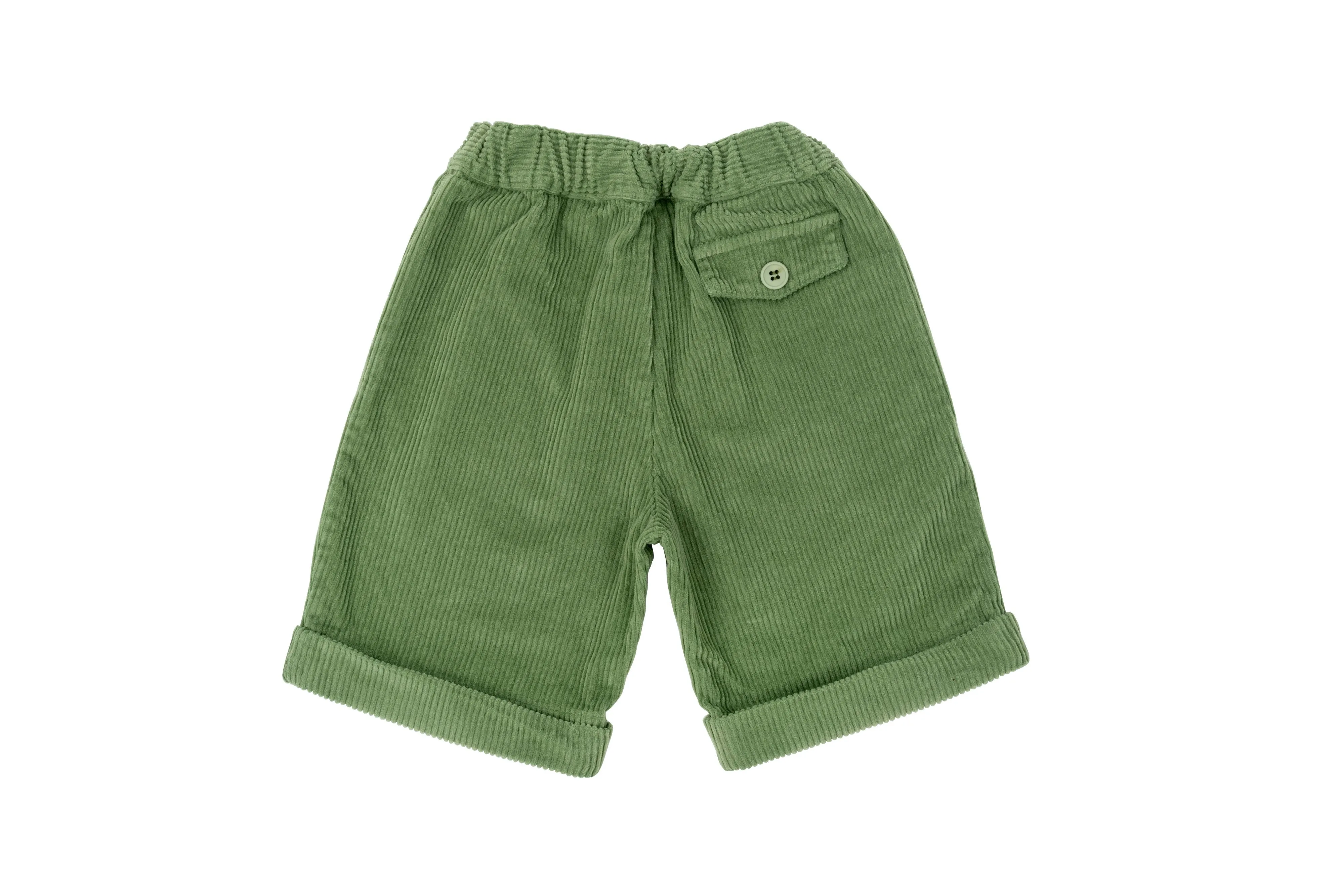 Shorts Velvet - Sage Green