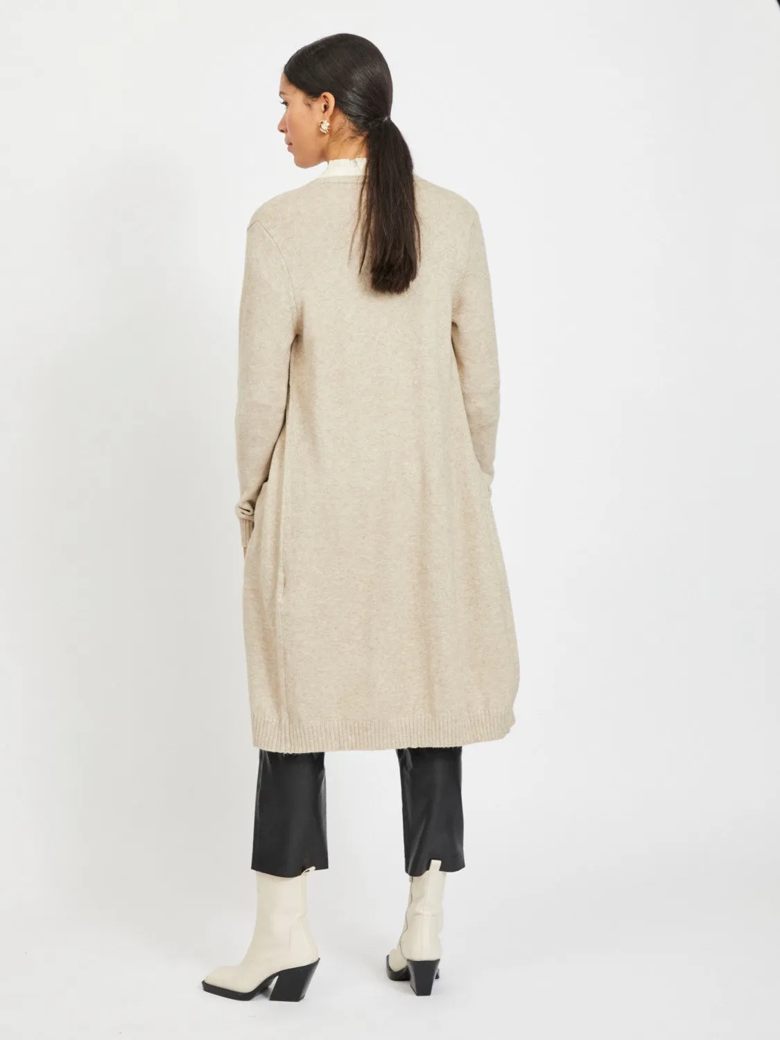 Sian Longline Cardigan (Natural)