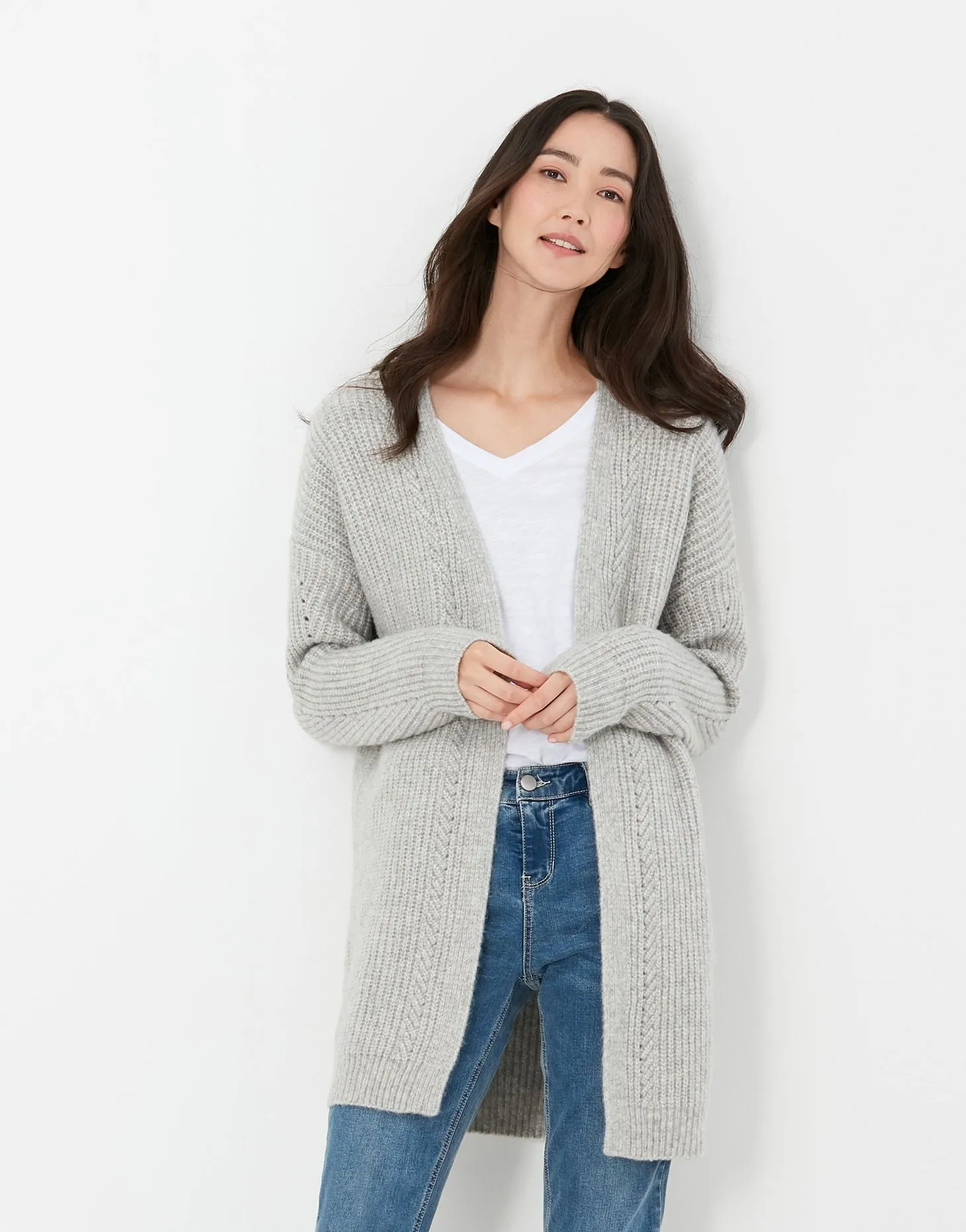 Snowed In Longline Cardigan