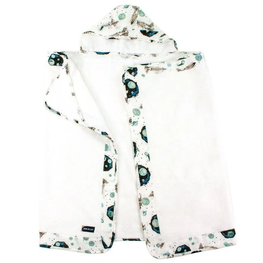 Space Toddler Hooded Towel