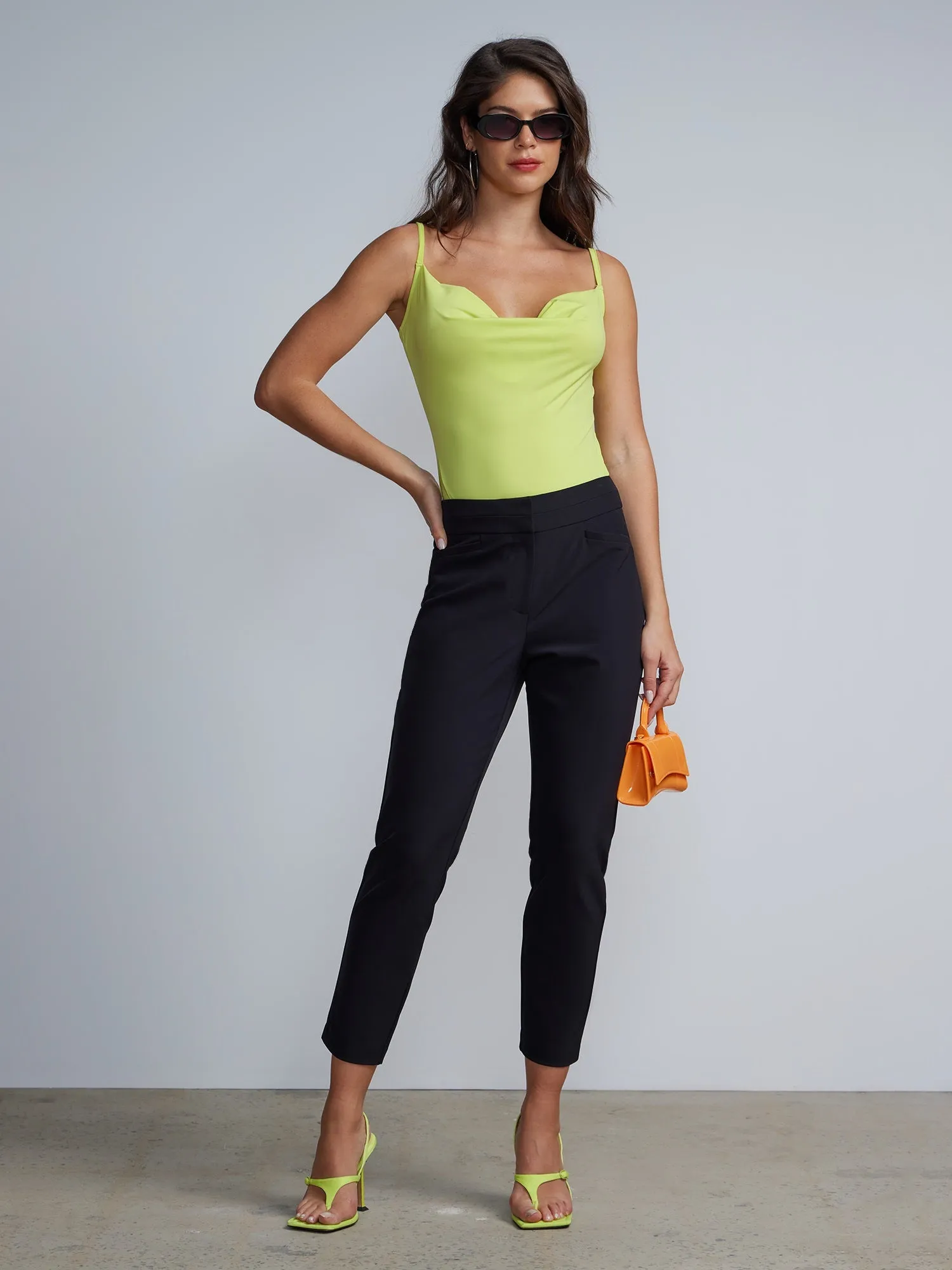 Tall High Rise Tapered Ankle Pants