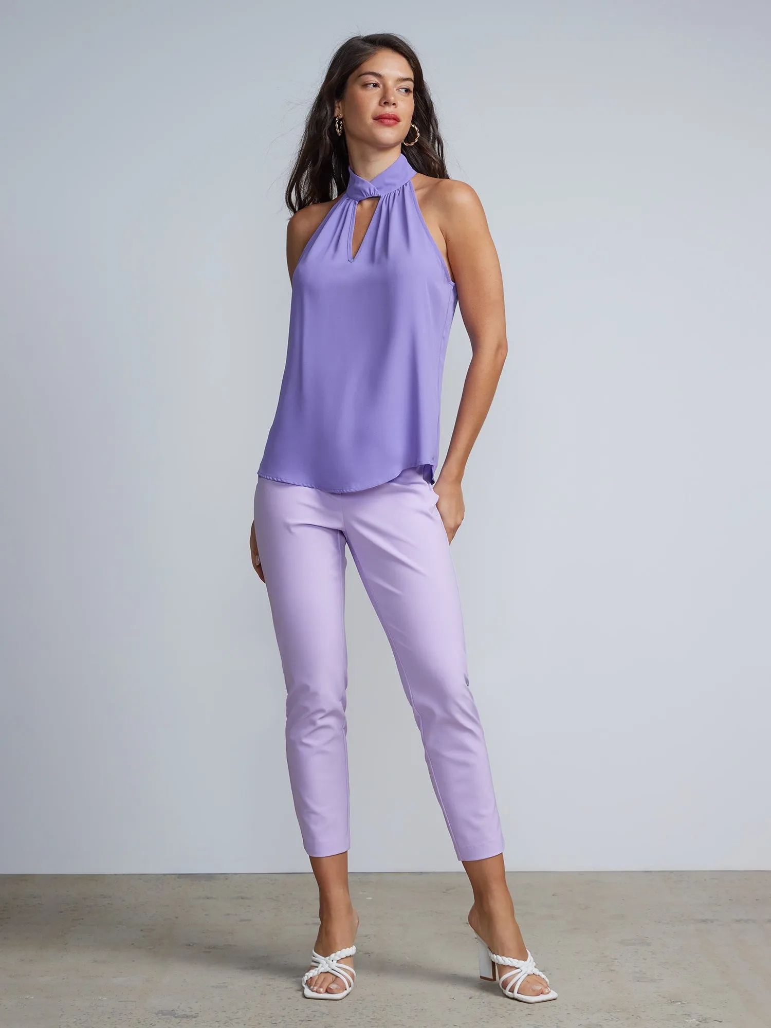 Tall High Rise Tapered Ankle Pants