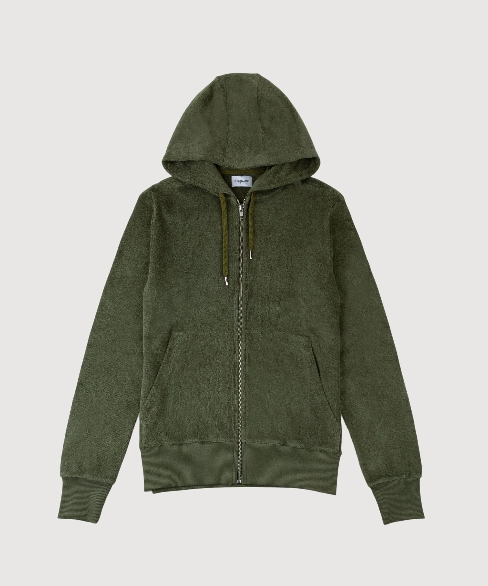 Terry Zip Hoodie