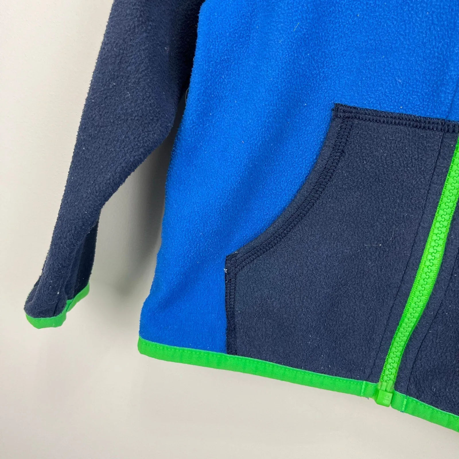 The North Face Blue Glacier Full Zip Hoodie 18-24 Months