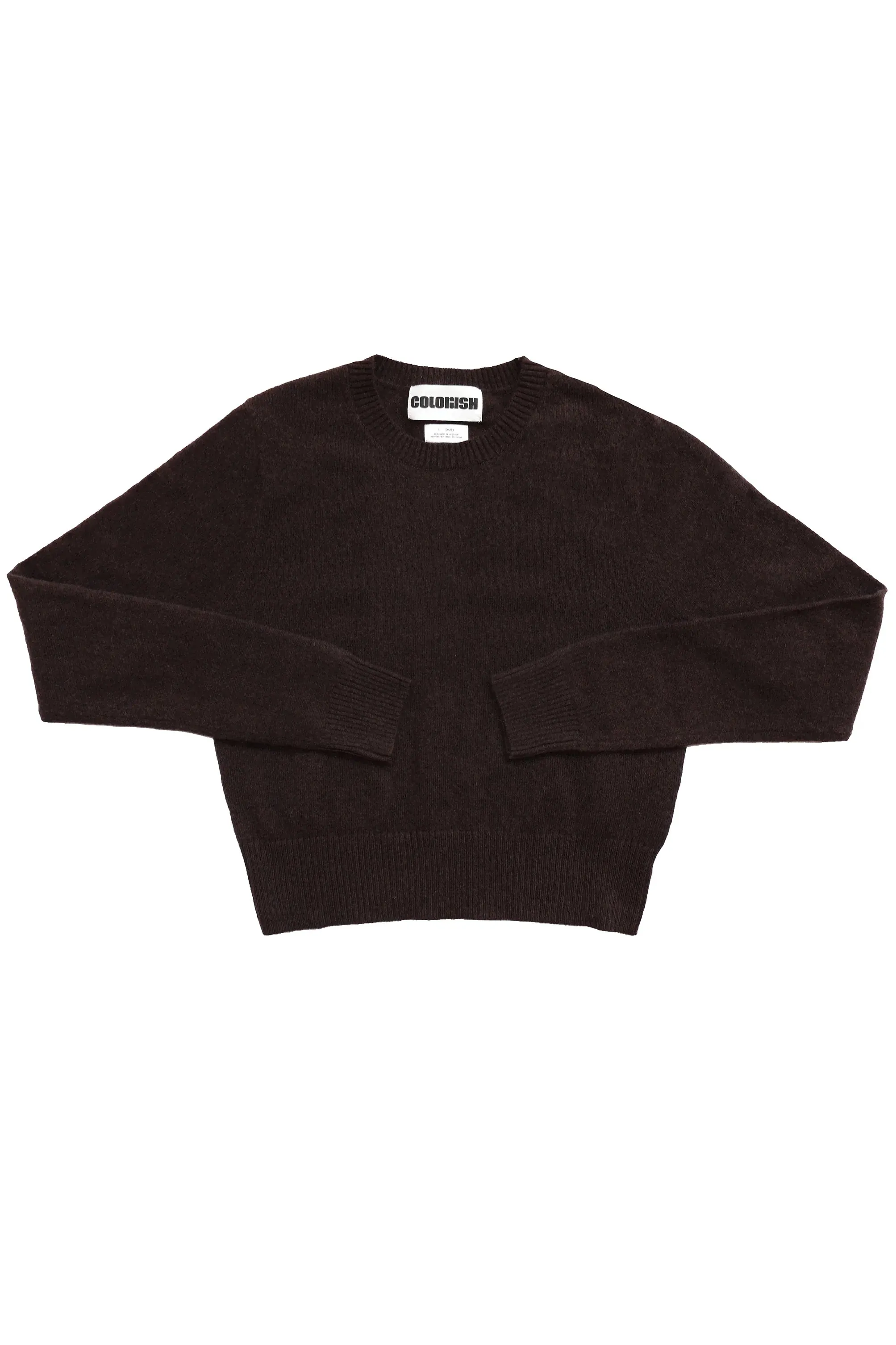 The Womad Cashmere Pullover - Brownie