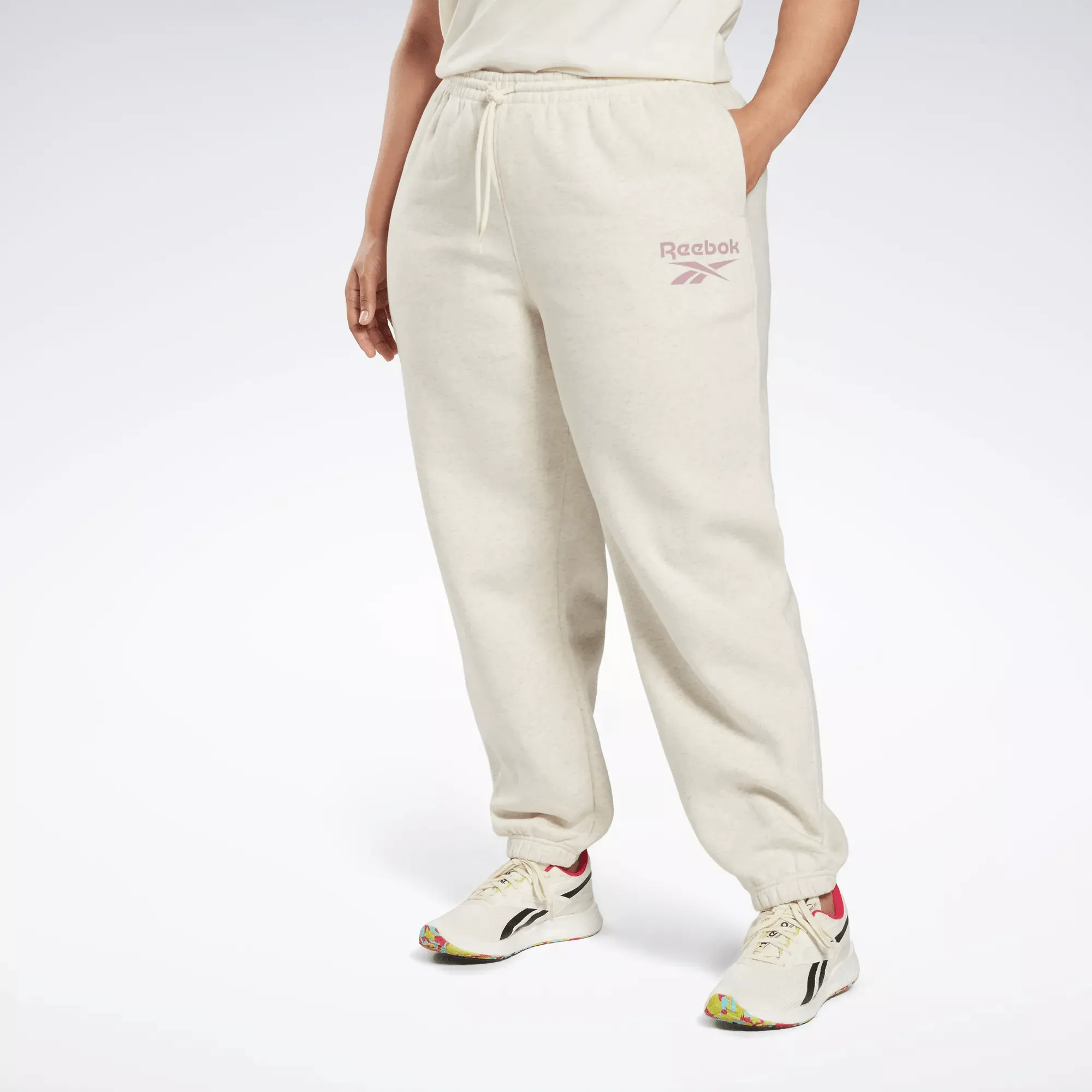 Women's Reebok Identity Logo Fleece Joggers (Plus Size)