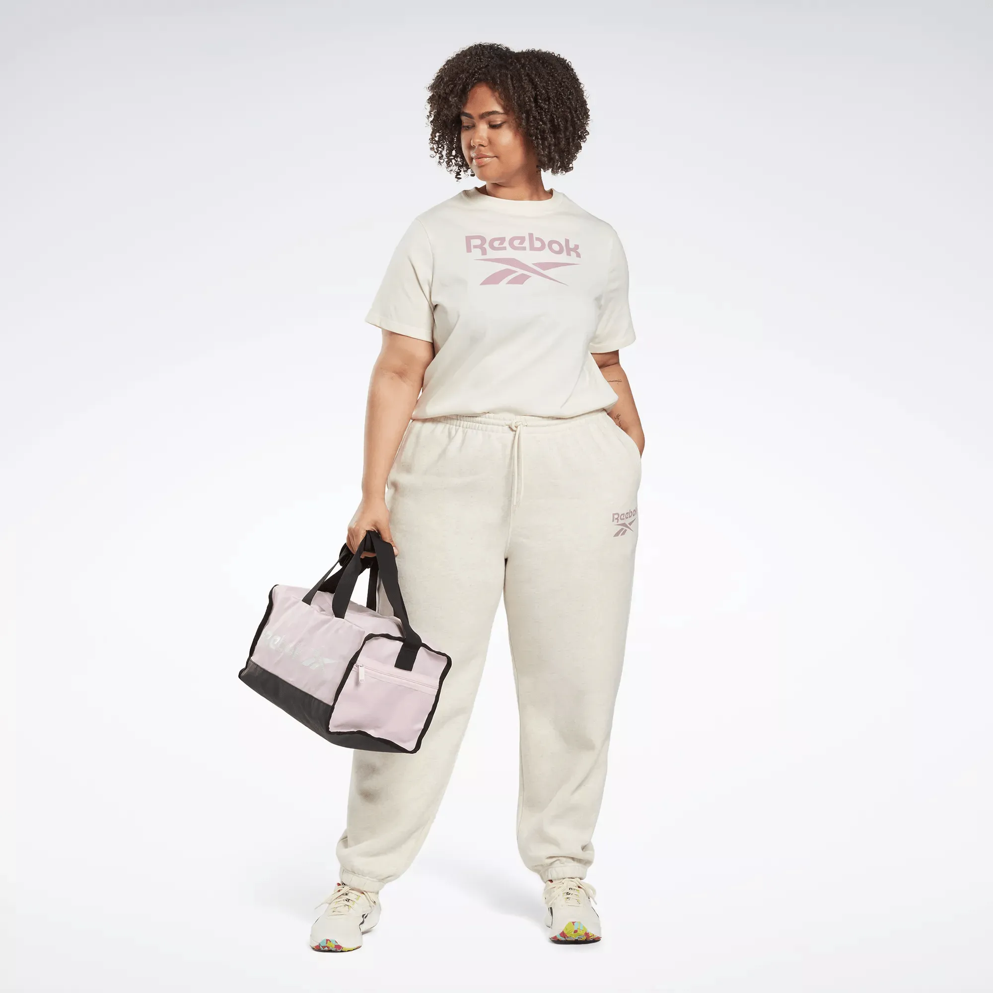 Women's Reebok Identity Logo Fleece Joggers (Plus Size)